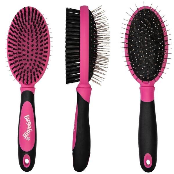 Bugalugs 2-in-1 Double Sided Grooming Brush
