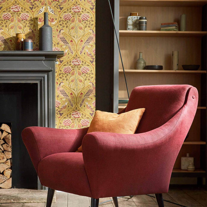 Morris & Co Seasons by May Saffron Wallpaper