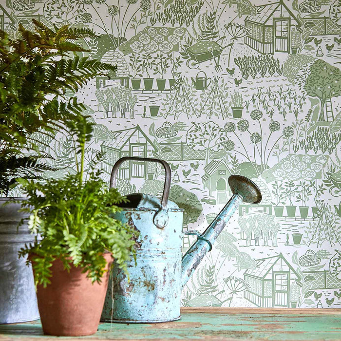 The Allotment Fennel Wallpaper