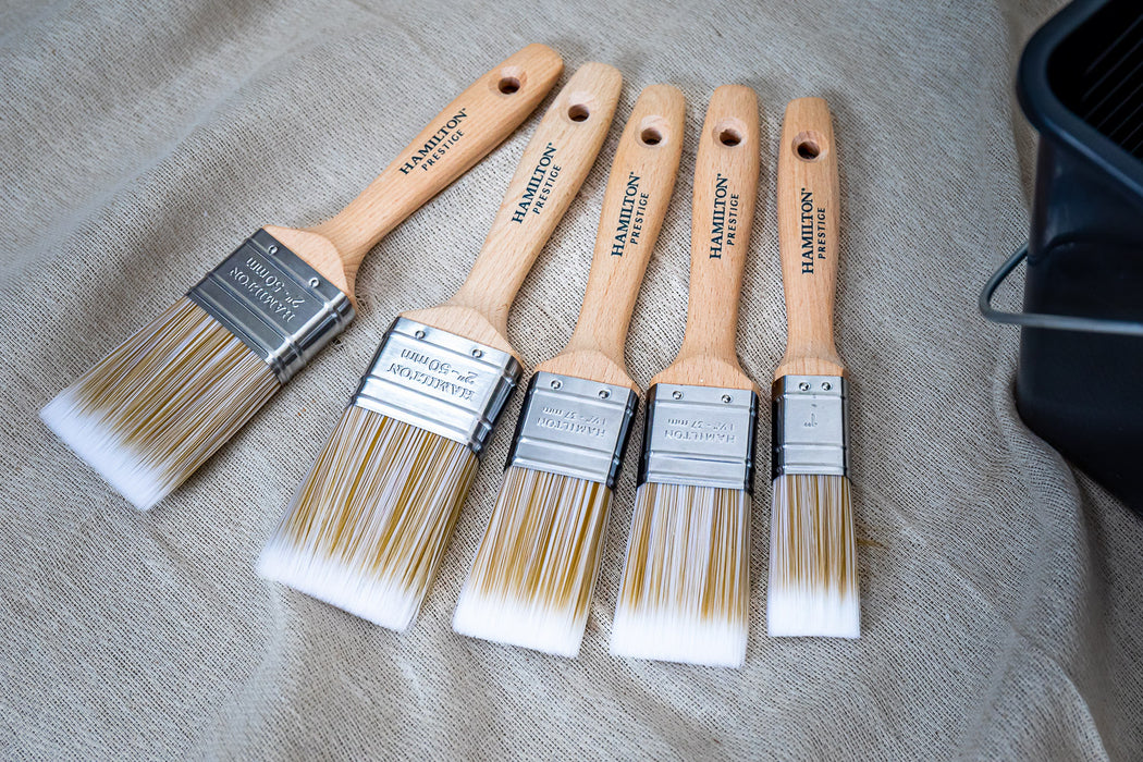 Hamilton Prestige Flat Brushes 4x Brush Box Set