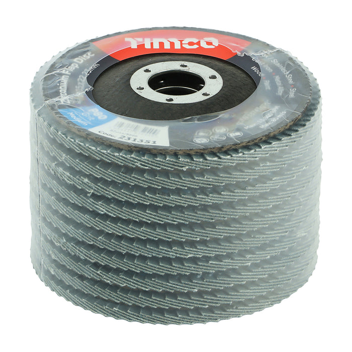 Timco Flap discs - P80 medium 115 mm - 10 PCS
