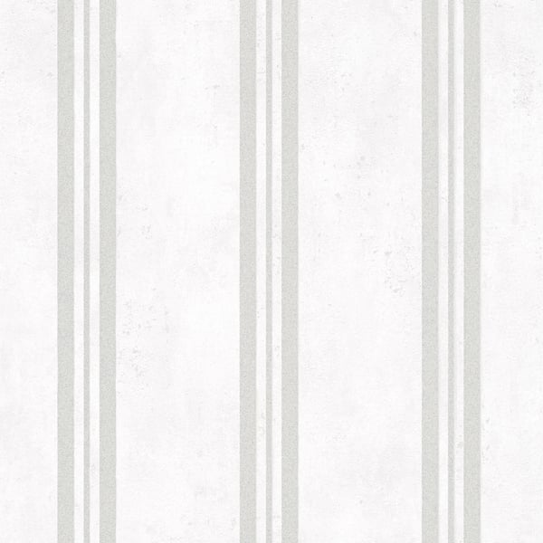 Galerie Mixed Stripe Wallpaper Ivory 32635