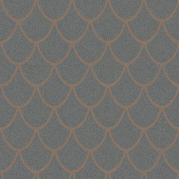 Galerie Arch Wallpaper Charcoal 32721