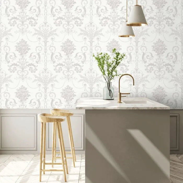 Laura Ashley Josette Dove Grey / White 113385