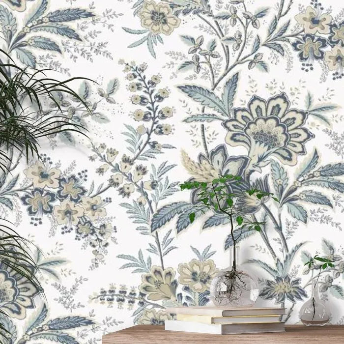 Laura Ashley Marlbrook Wallpaper - 130098 - Pale Linen