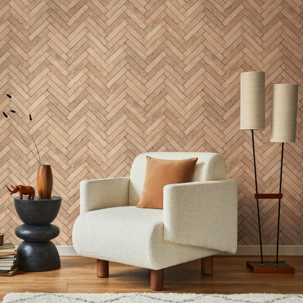 Galerie Bricks & More Wallpaper 45760 Herringbone