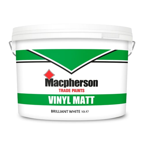 Macphersons Trade Brilliant White Vinyl Matt