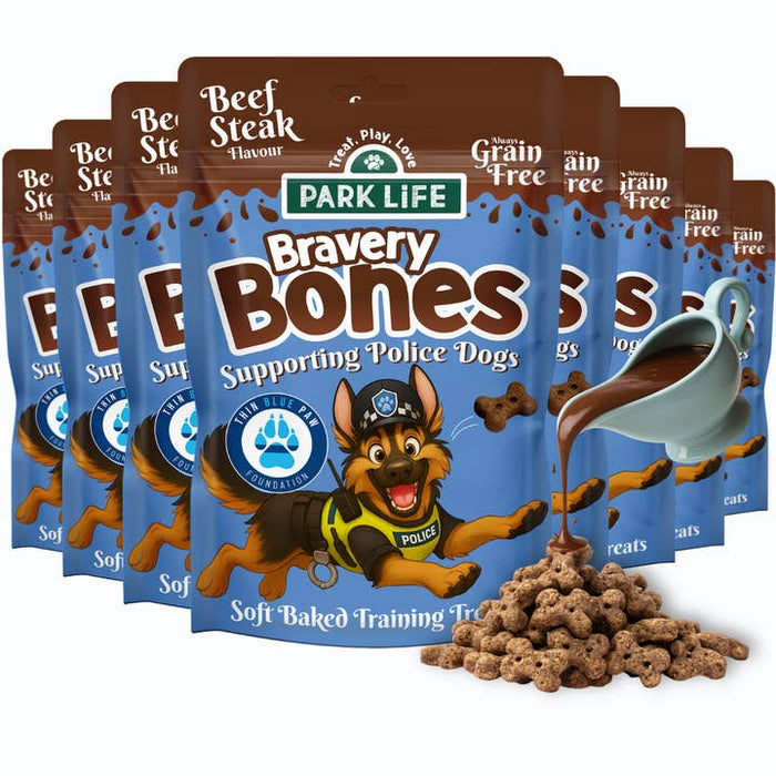 Park Life Bravery Bones Beef Steak Flavour 100g 8 Pack