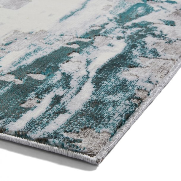 Apollo GR580 Grey/Green Modern Abstract Rug