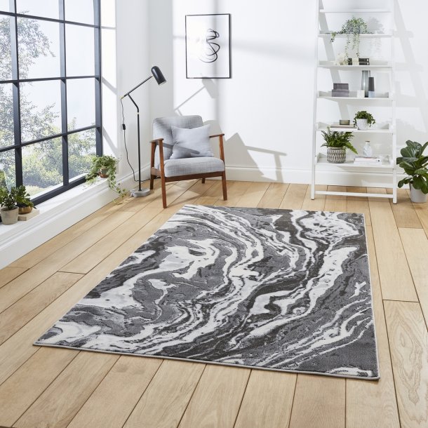 Apollo GR584 Grey Modern Abstract Rug