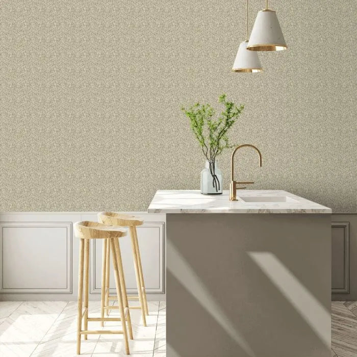 Laura Ashley Nutgrove Wallpaper - 140320 - Lichen