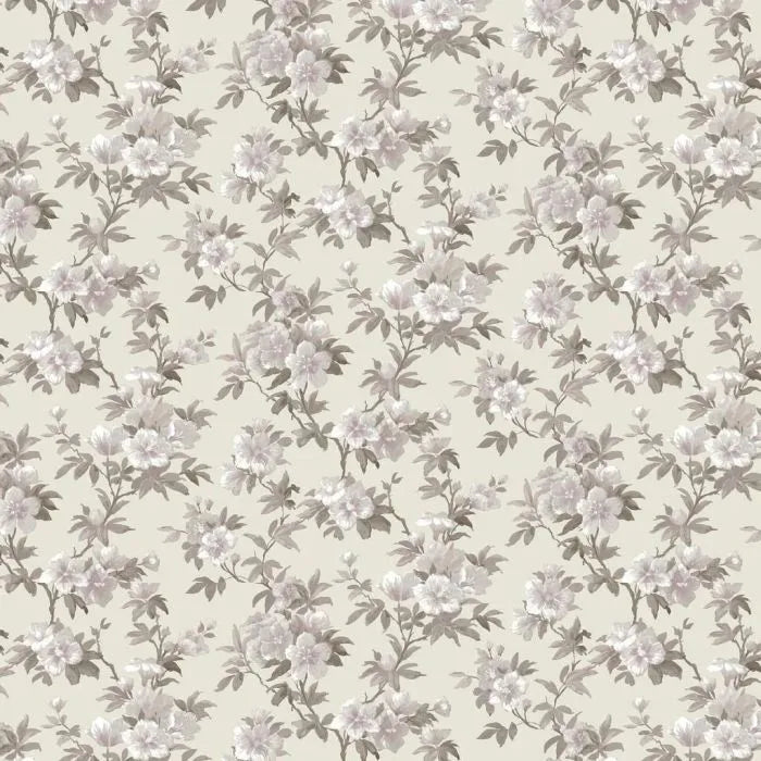 Laura Ashley Rosamund Wallpaper - 127389 - Natural