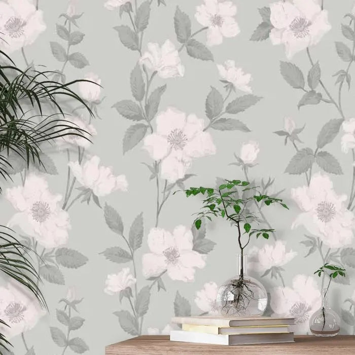 Laura Ashley Fleurir 114917 Smoke Green