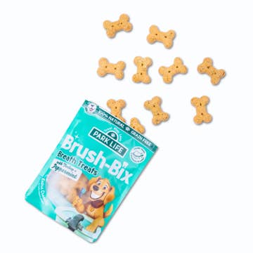 Park Life Brush-Bix Dog Biscuits Turkey & Peppermint 100g