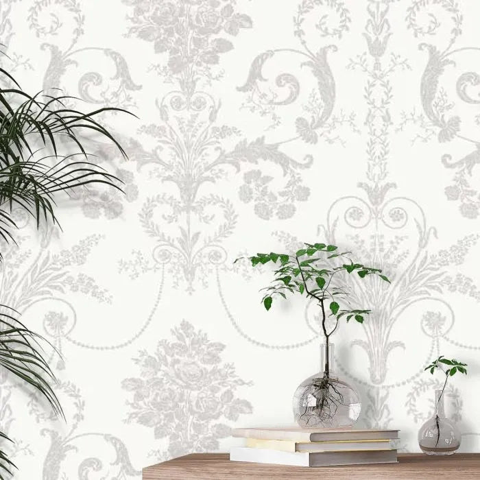 Laura Ashley Josette Dove Grey / White 113385