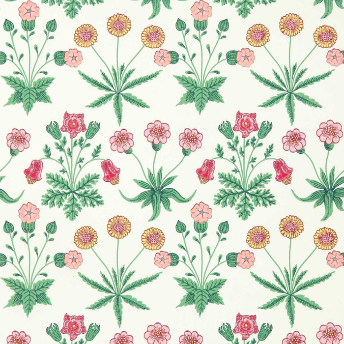 Morris & Co Daisy Strawberry Fields Wallpaper