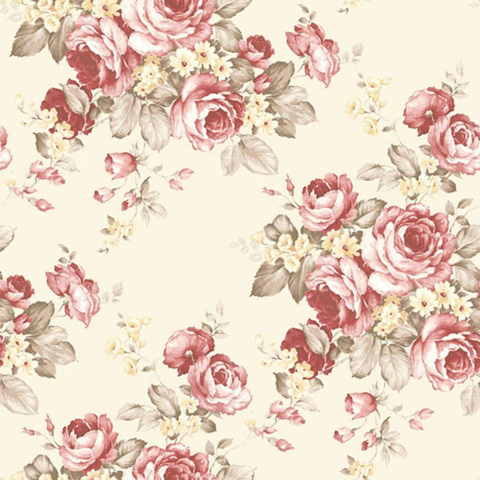 Galerie Grand Floral Ivory AF37702