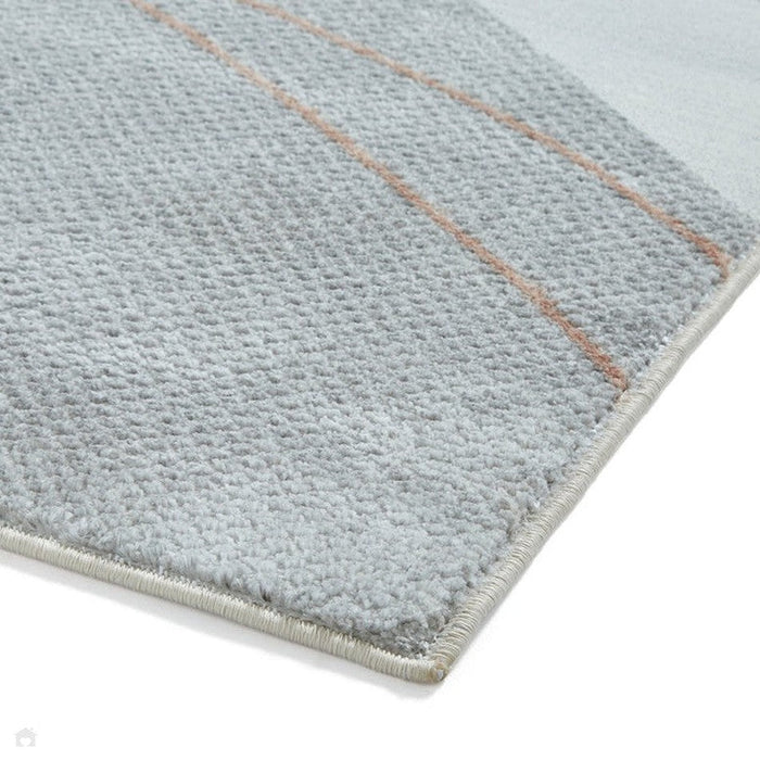 Apollo E9974 Grey/Rose Modern Abstract Rug