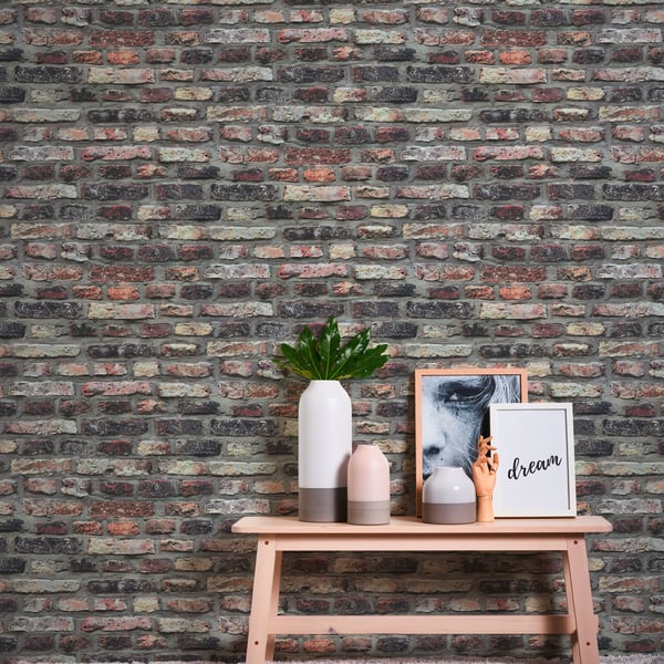 Galerie Bricks & More Wallpaper BB51113 Natural Brick