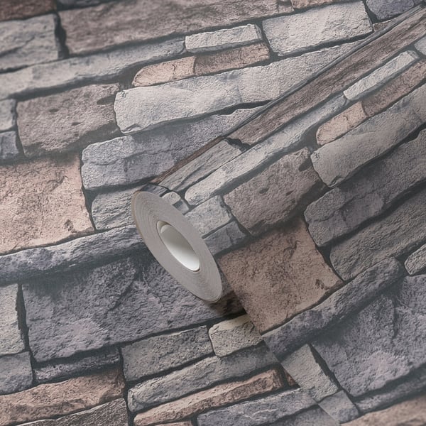 Galerie Bricks & More Wallpaper BB51132 Stone Wall