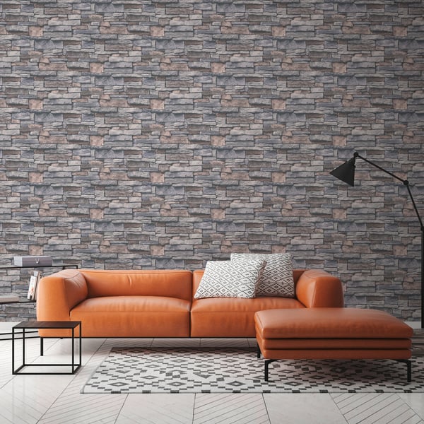 Galerie Bricks & More Wallpaper BB51132 Stone Wall