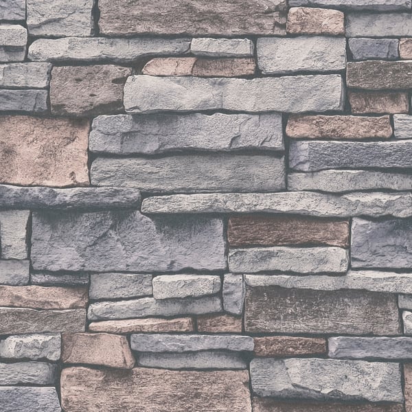 Galerie Bricks & More Wallpaper BB51132 Stone Wall