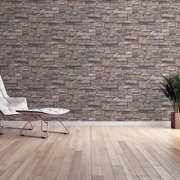 Galerie Bricks & More Wallpaper BB51135 Stone Wall