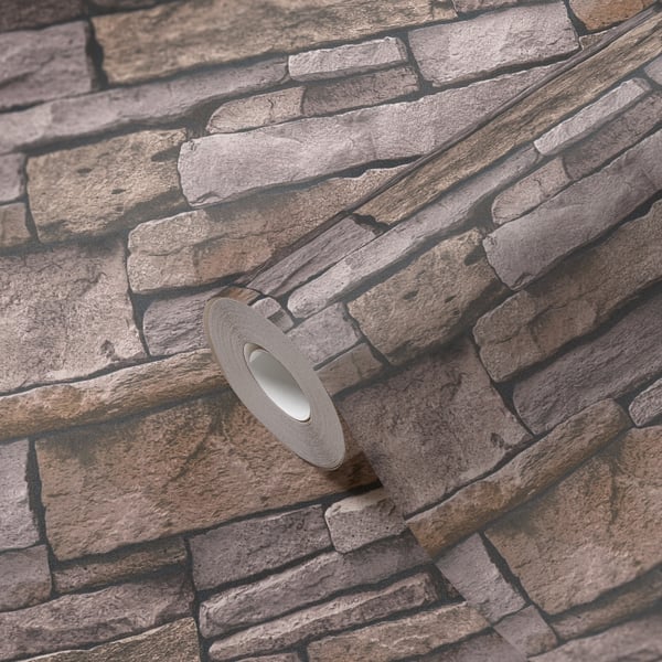 Galerie Bricks & More Wallpaper BB51135 Stone Wall