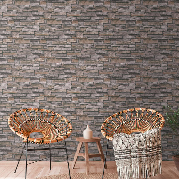 Galerie Bricks & More Wallpaper BB51135 Stone Wall