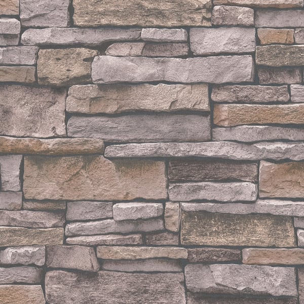 Galerie Bricks & More Wallpaper BB51135 Stone Wall