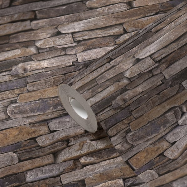 Galerie Bricks & More Wallpaper BB51145 Dry Stone Wall