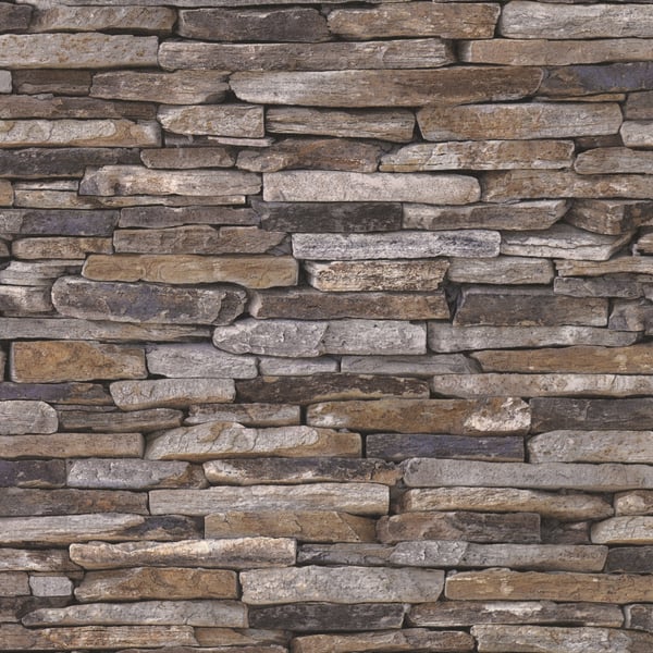 Galerie Bricks & More Wallpaper BB51145 Dry Stone Wall