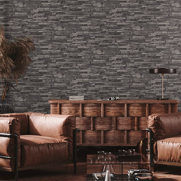 Galerie Bricks & More Wallpaper BB51146 Dry Stone Wall