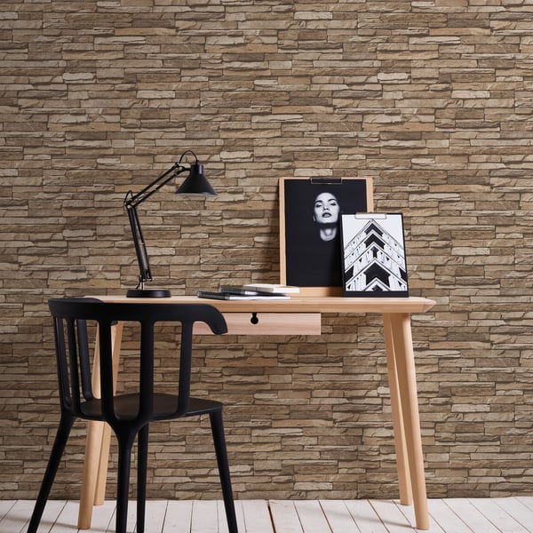 Galerie Bricks & More Wallpaper BB51147 Dry Stone Wall