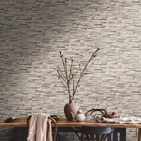 Galerie Bricks & More Wallpaper BB51151 Dry Stone Wall