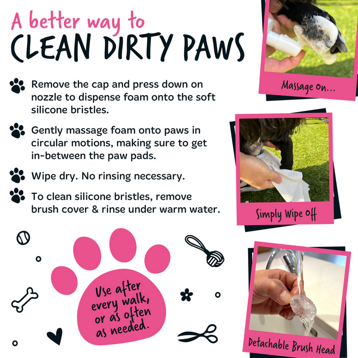 Bugalugs Baby Fresh No-Rinse Paw Cleaner for Dogs & Cats