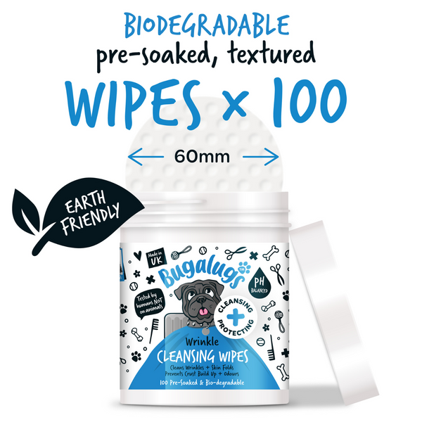 Bugalugs Wrinkle Wipe pads (100)