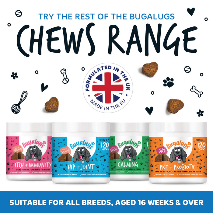 Bugalugs Itch & Immunty Chews 120x
