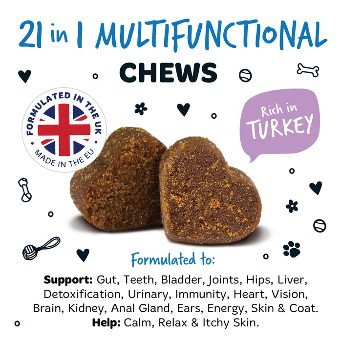 Bugalugs Itch & Immunty Chews 120x