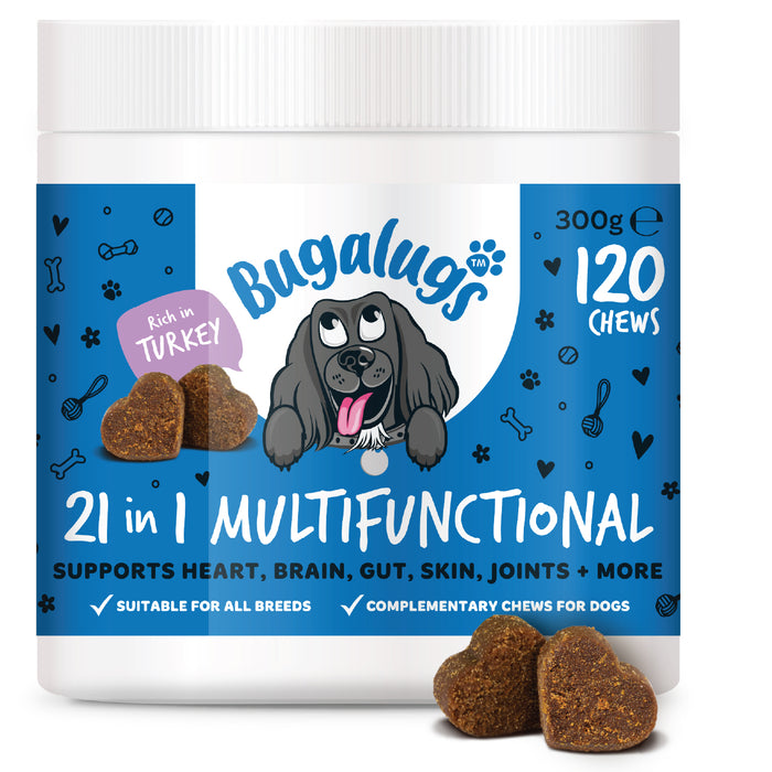 Bugalugs Itch & Immunty Chews 120x