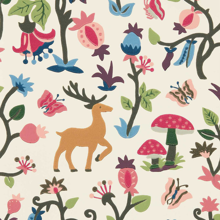 Forest of Dean Mulberry/Multi Wallpaper