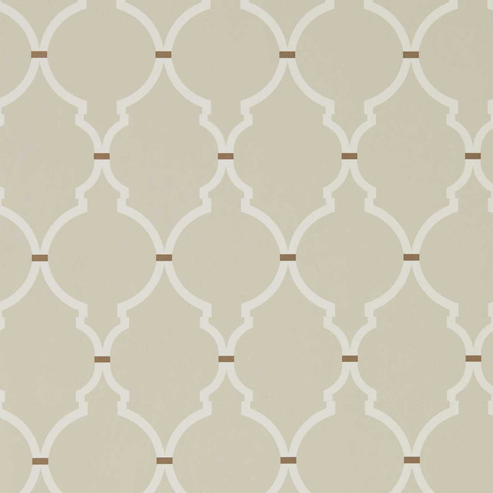 Empire Trellis Linen/Cream