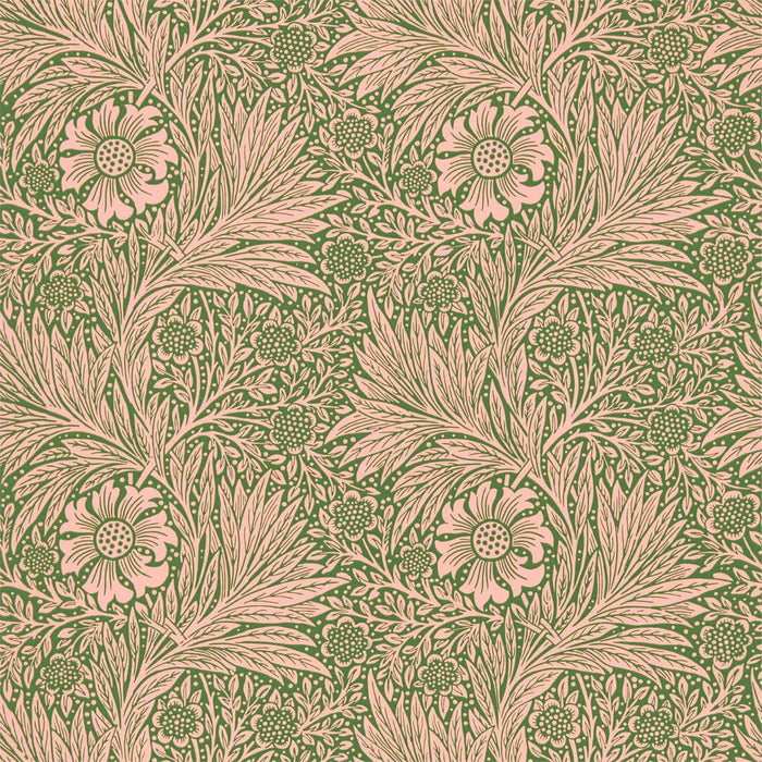 Morris & Co Marigold Pink/Olive Wallpaper