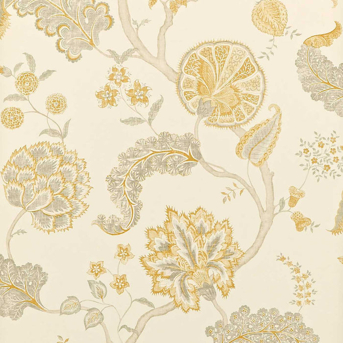 Palampore Silver/Gold Wallpaper