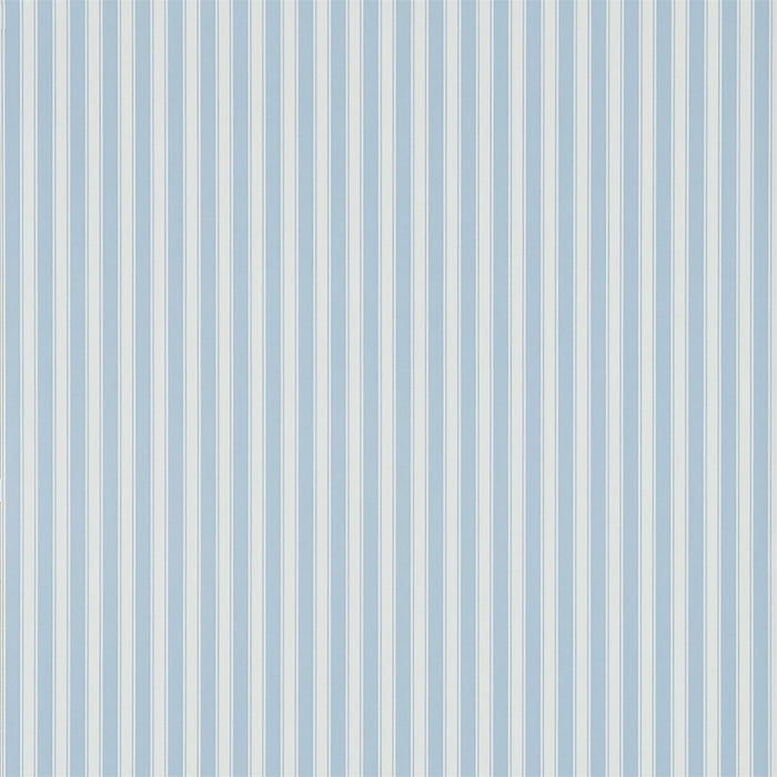 New Tiger Stripe Blue/Ivory Wallpaper