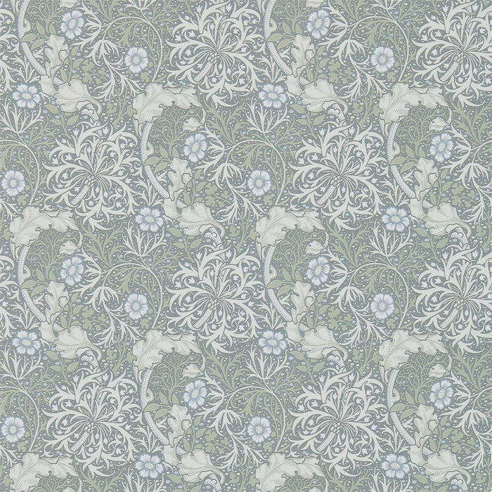 Morris & Co Morris Seaweed Silver/Ecru Wallpaper