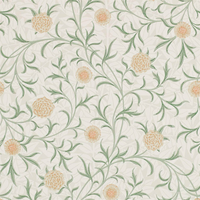 Morris & Co Scroll Thyme/Pear Wallpaper