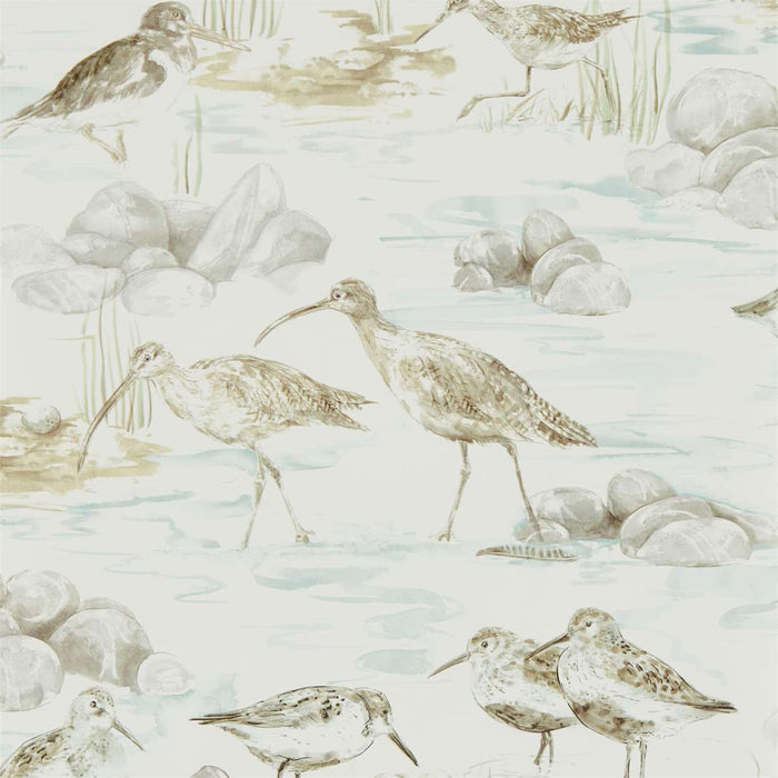 Estuary Birds Mist/Ivory