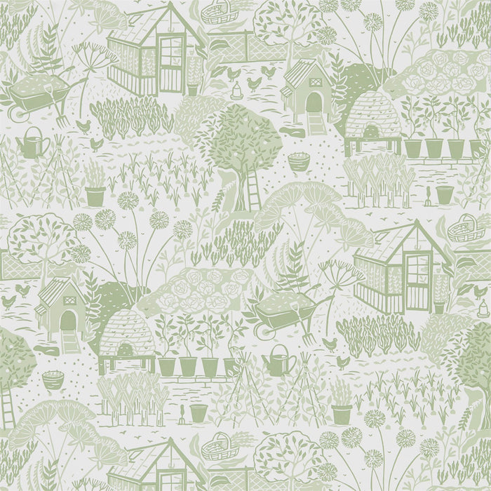 The Allotment Fennel Wallpaper