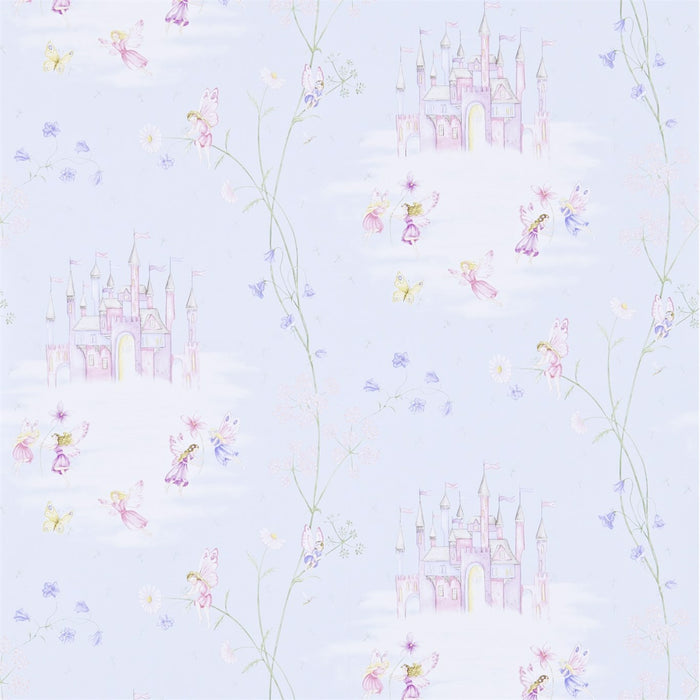 Fairy Castle Blue Wallpaper